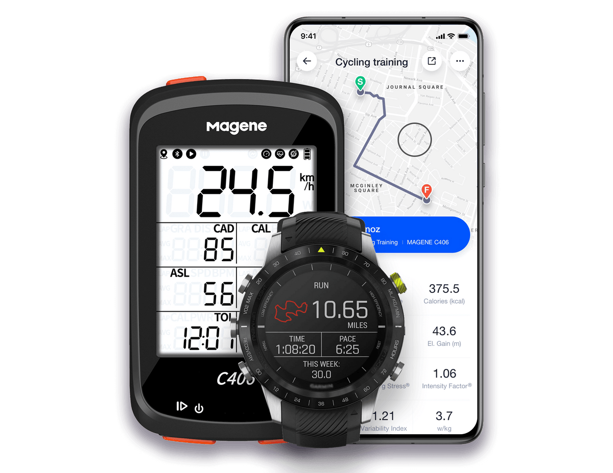 Magene online speed sensor