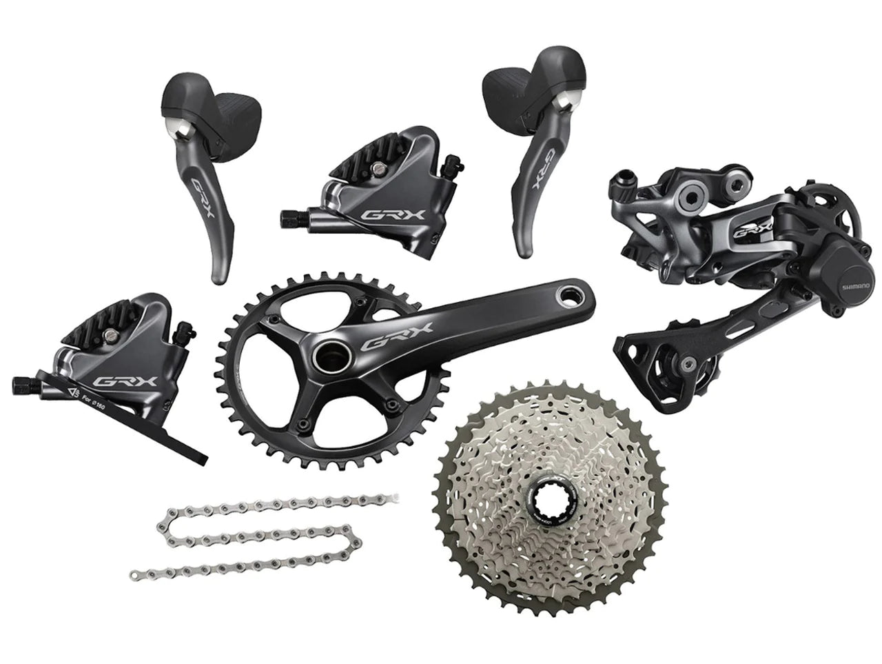 Rx820 Crankset Shimano Grx Shimano 12 Speed Crankset SHIMANO GRX