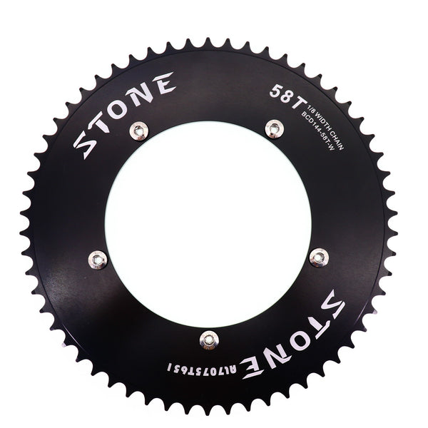 Stone Track Chainring 144BCD