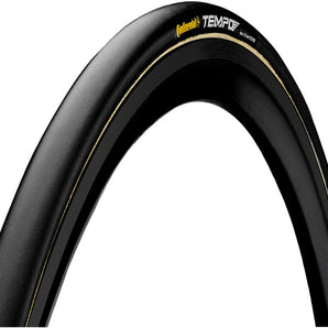 Continental Tempo II Tire - Tubular, Folding, Black, BlackChili