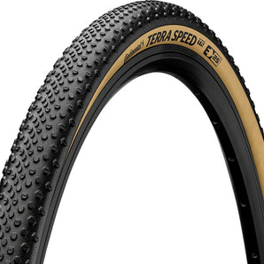 Continental Terra Speed Tire - Tubeless, Folding, Black/Cream, BlackChili, ProTection, E25