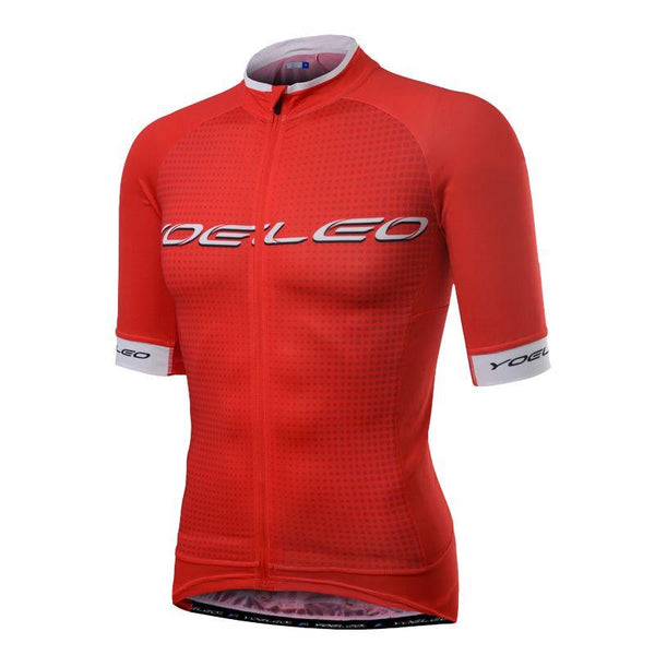 YOELEO MEN'S SHORT SLEEVE CYCLING JERSEY