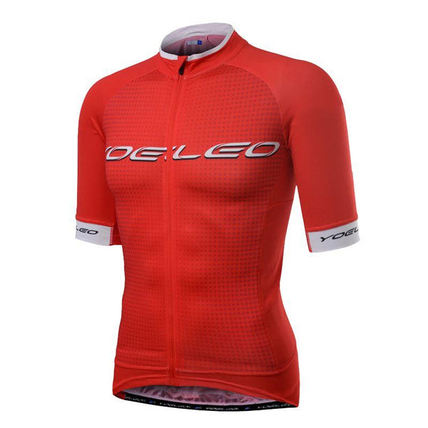 YOELEO MEN'S SHORT SLEEVE CYCLING JERSEY